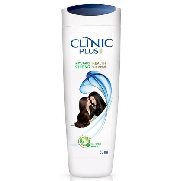 Clinic Plus+ Naturally Strong Shampoo 80ml